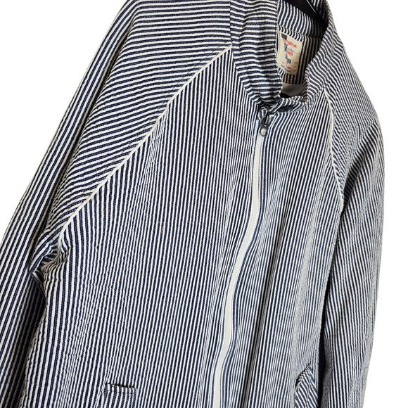 Todd Snyder x Champion seersucker Harrington jacket size 2xl XXL - Picture 3 of 9